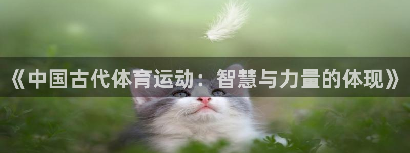 xc体育：《中国古代体育运动：智慧与力量的体现》